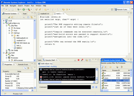 A sample RSE session